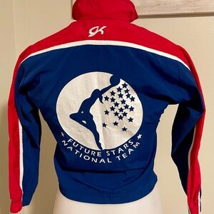 OFFICIAL BRAND USED BY OLYMPIC GYMNASTS gk BRAND, 3-PieceWindbreaker, size S/M.
